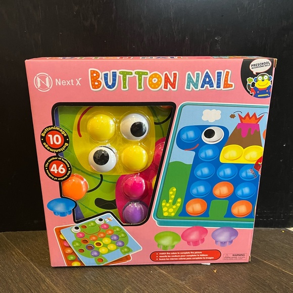 NextX Button Nail Toy (Brand New) - Picture 1 of 3